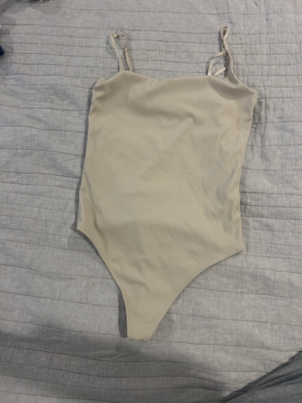 House of Harlow 1960 Beige Cream Bodysuit size small